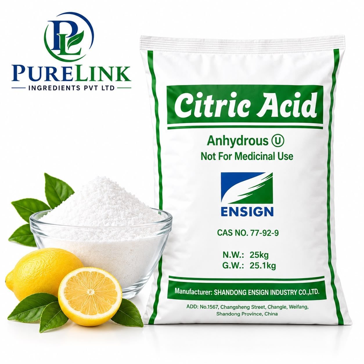 Citric Acid Anhydrous/Monohydrate