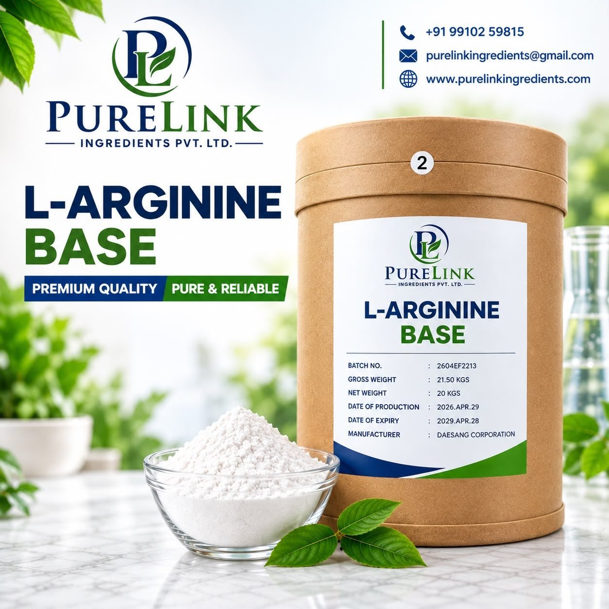 L Arginine Base