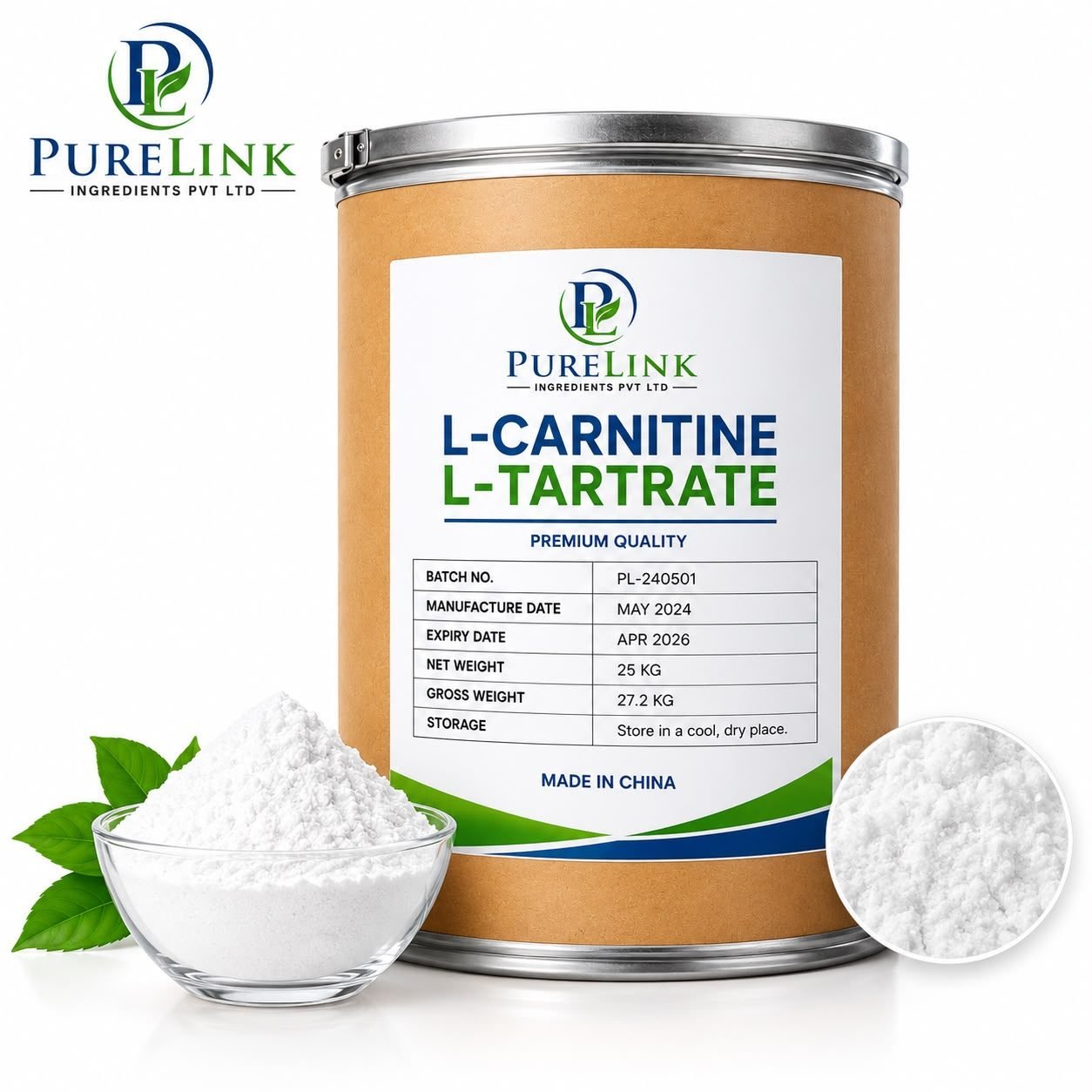 L Carnitine L Tartrate